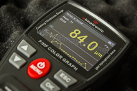 elmatronic F/NF COLOR GRAPH rétegvastagság mérő ipari felhasználásra