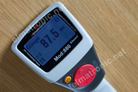 elmatronic F/NF MOD 880 Bluetooth 2000µm rétegvastagság mérő ipari felhasználásra tűzvédelmi bevonatok mérésére